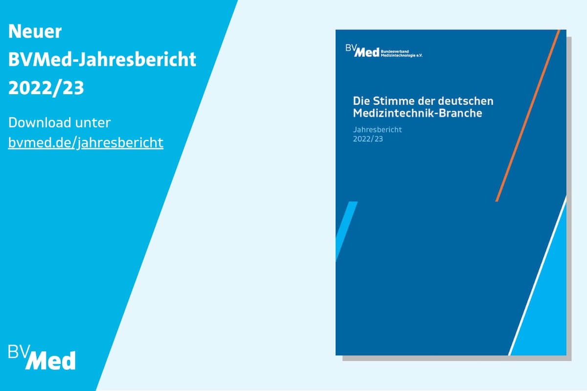 Der BVMed-Jahresbericht ist erschienen. (Grafik: BVMed)