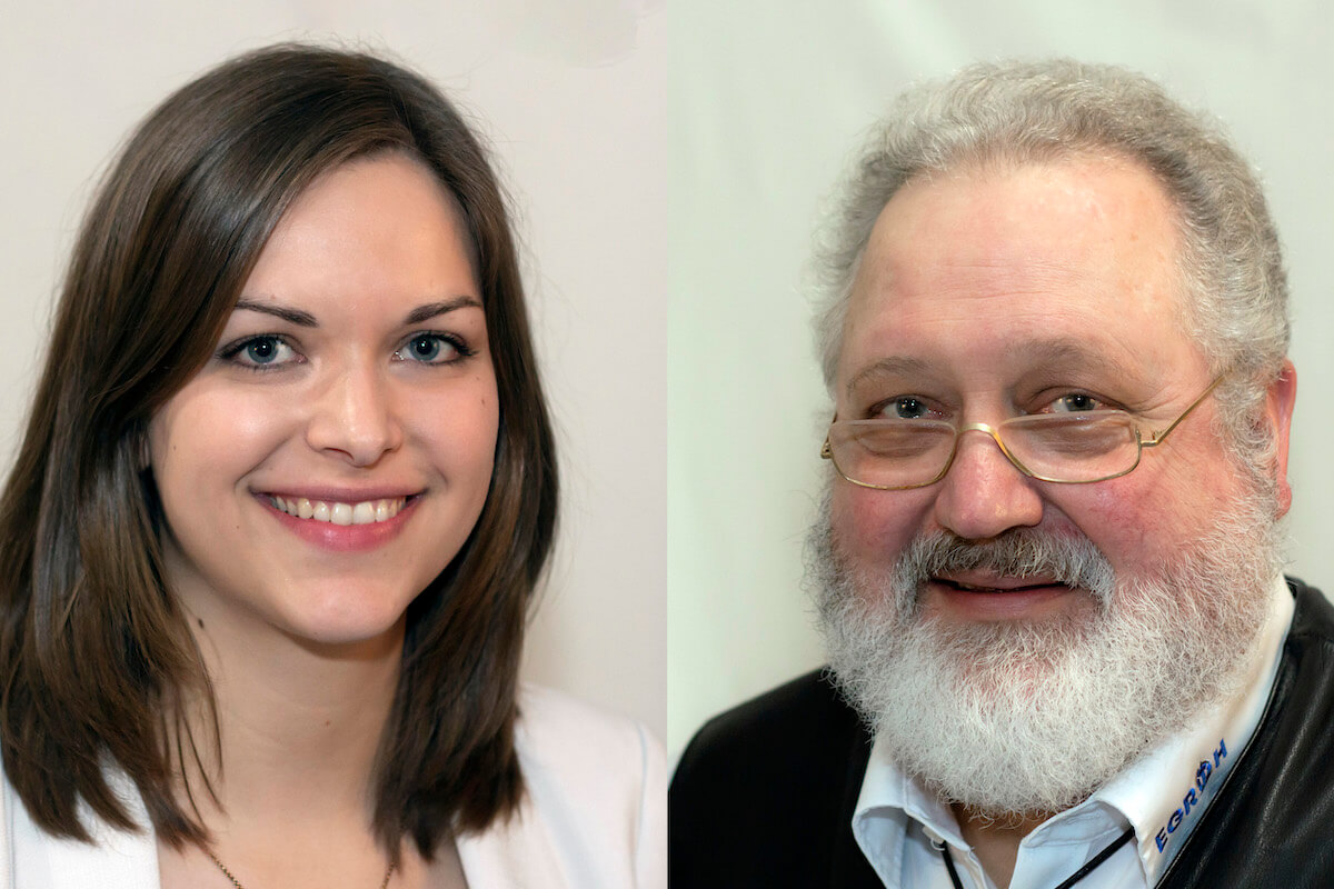 Stephanie Röhrig und Dr. Axel Friehoff (Fotos: EGROH)