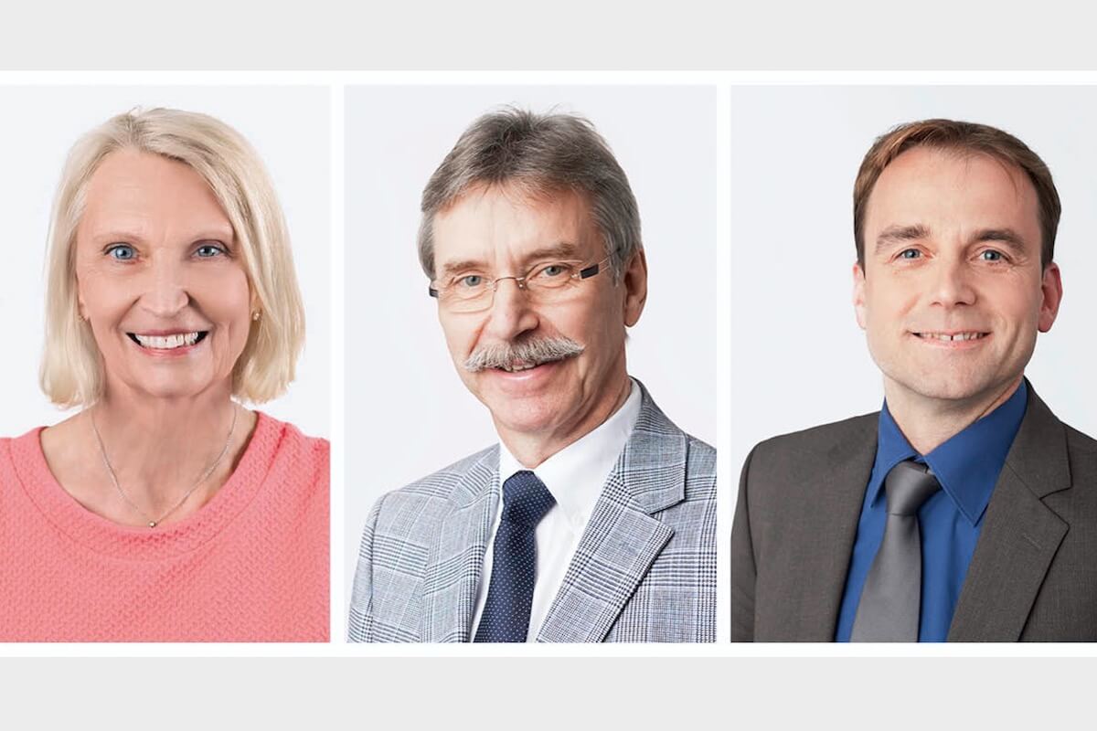 Die erweiterte Juzo-Geschäftsführung (v.l.): Annerose Zorn-West, Uwe Schettler und Jürgen Gold. (Foto: Juzo)
