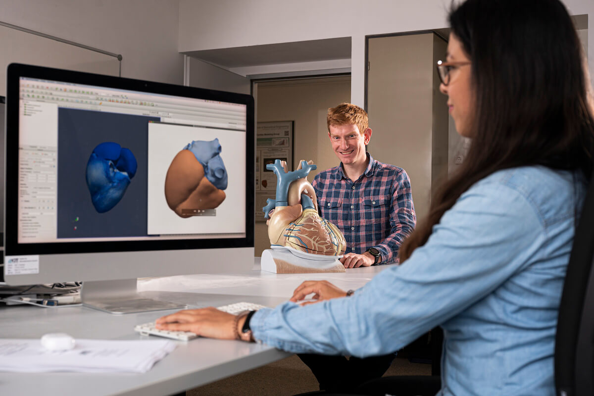 Der Studiengang Medizintechnik am KIT setzt Schwerpunkte bei der Digitalisierung, Elektrotechnik und Informationstechnik. (Foto: Markus Breig, KIT)