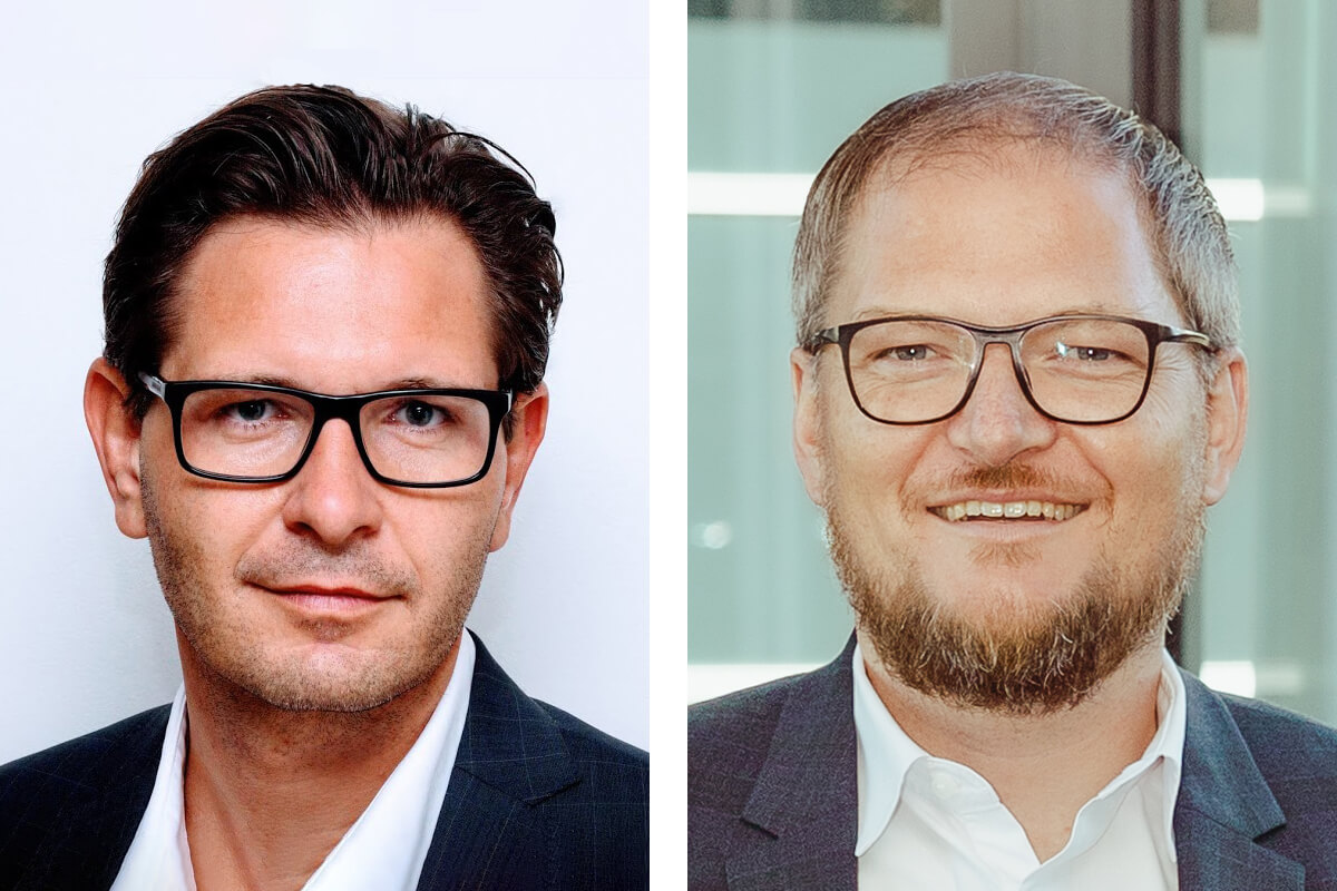Andreas Muckof (l.) und Michael Gabler (Fotos: Noventi Healthcare)