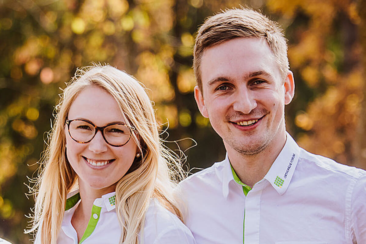 Louisa und Moritz Herde (Foto: Orthopädie Forum)