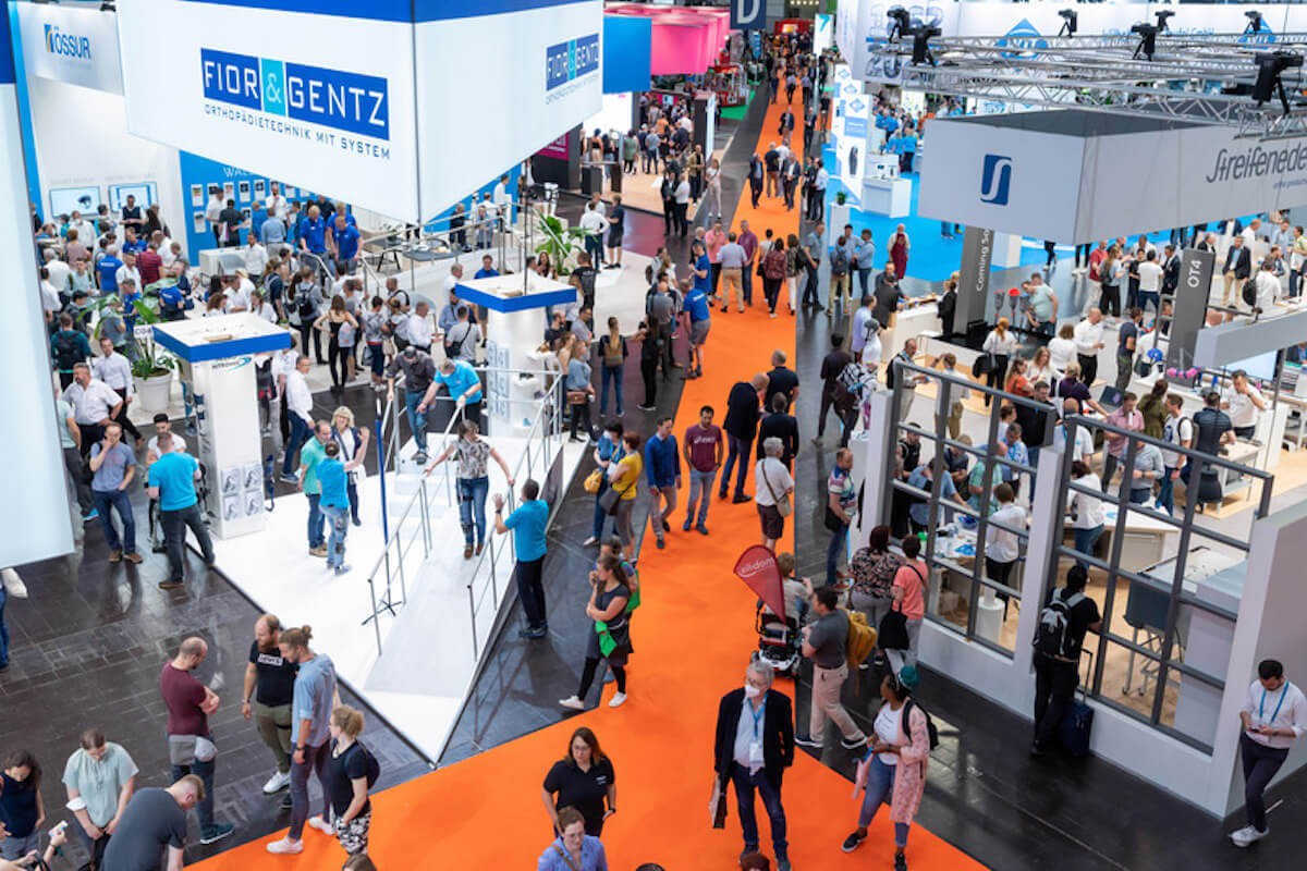 Messetreiben auf der OTWorld 2022 in Leipzig. (Foto: Leipziger Messe/Tom Schulze)