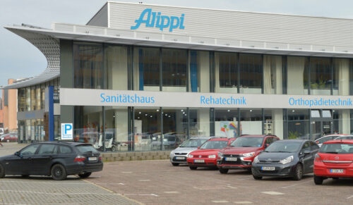 Die Zentrale des Sanitätshauses Alippi in Zwickau (Foto: Volkmar Heinz)