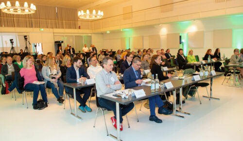 Teilnehmerinnen und Teilnehmer beim 2. Münsteraner Gefäßsymposium von Juzo. (Foto: Juzo)