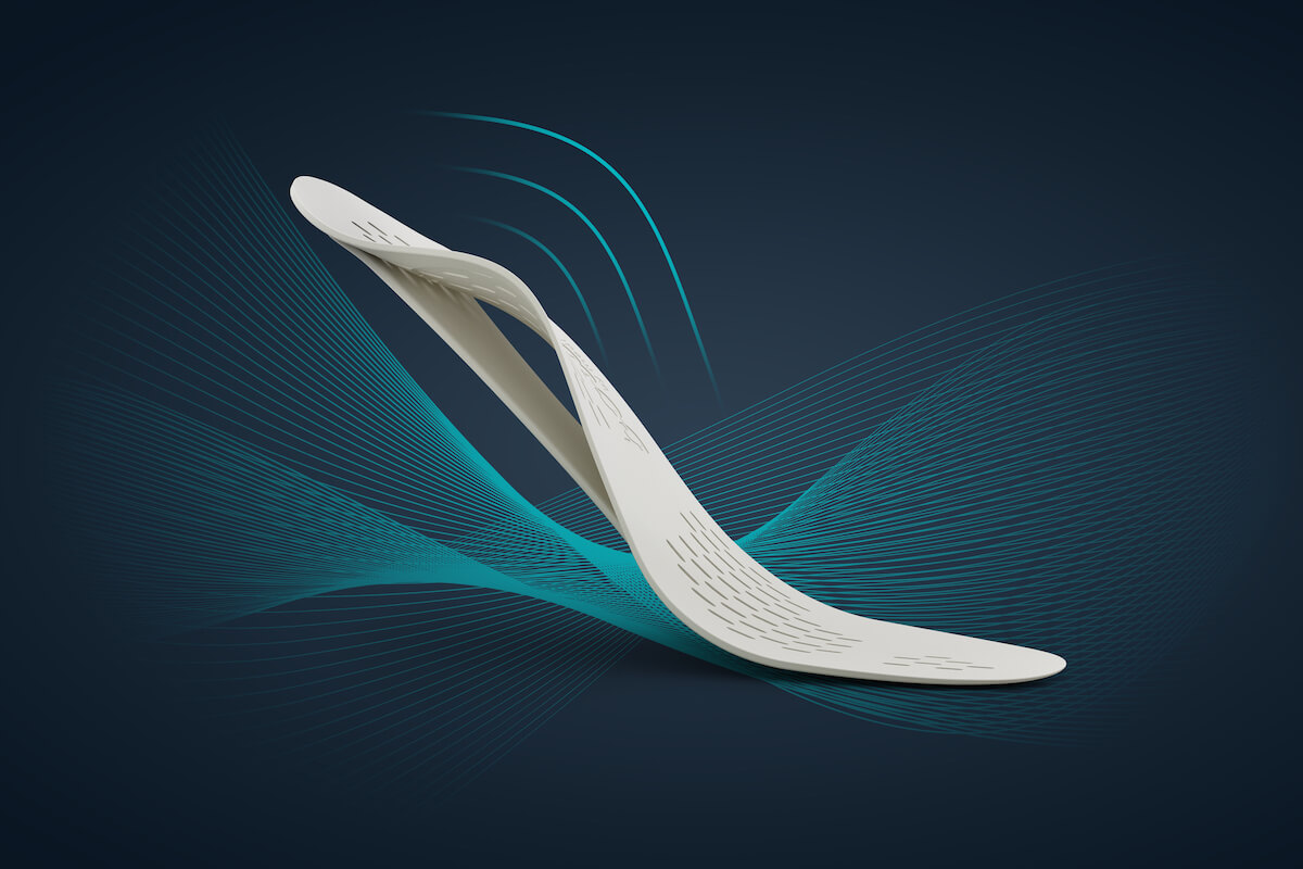 Die neue Einlage „bow“ von Medi. (Foto: www.medi.de)