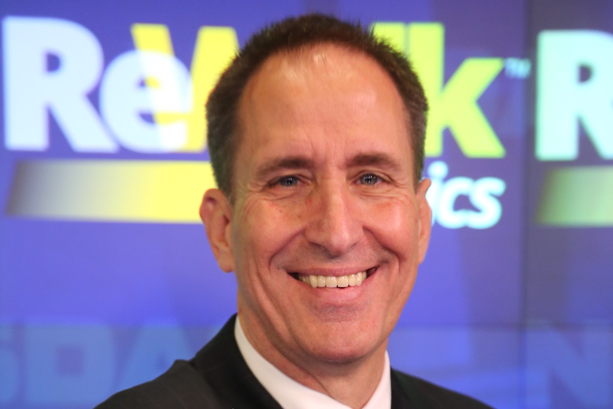 Larry Jasinski, CEO von Rewalk (Foto: ReWalk)