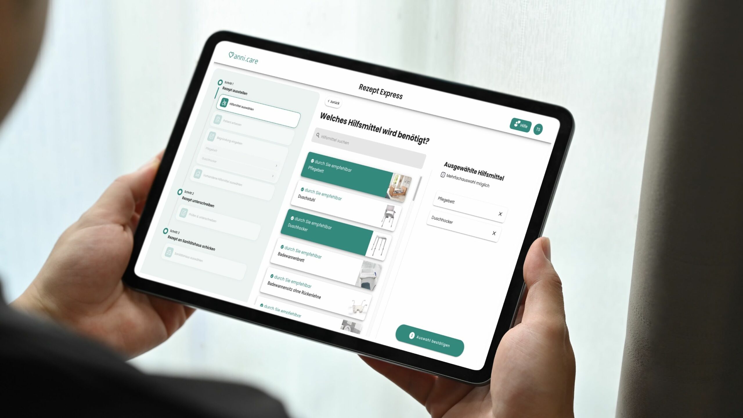 Anni.care launcht den Rezept Express (Foto: Anni.care)