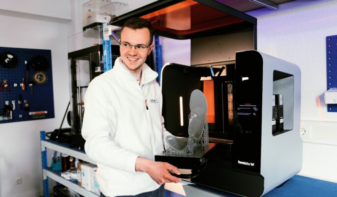Kriwat aus Liel setzt auf additive Fertigung bei der Einlagenfertigung. (Foto: Kriwat)