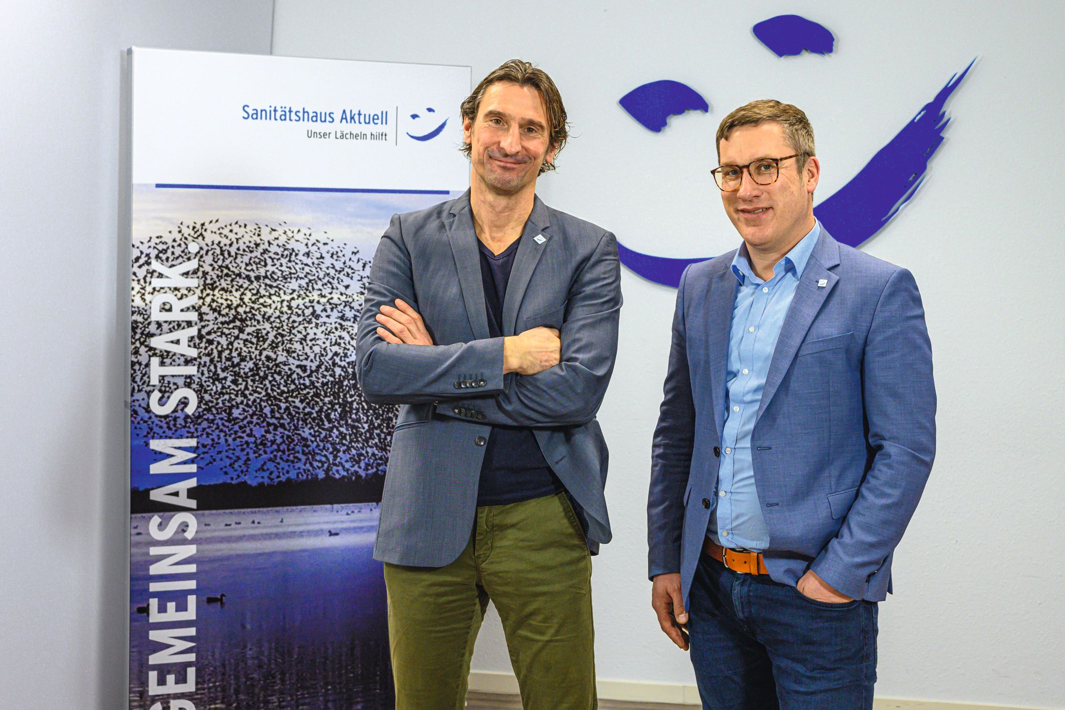 Dr. Christian Gentner und Ulf Doster (Foto: Sanitätshaus Aktuell AG)