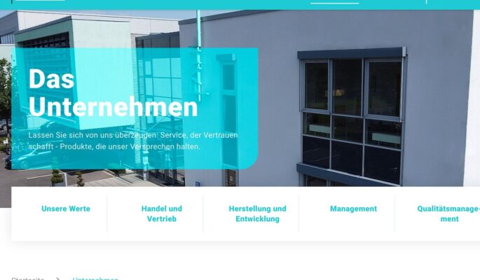 Website der Andreas Fahl Medizintechnik-Vertrieb (Foto: Screeshot)
